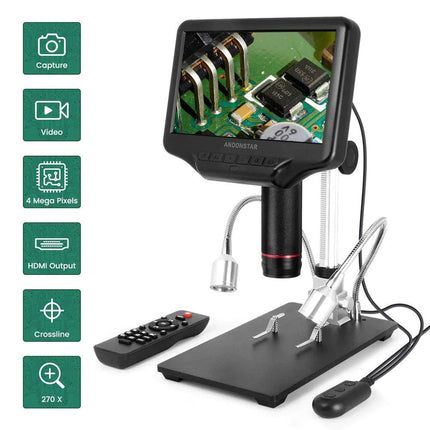 Andonstar AD407 7" HDMI Digital Microscope - Elektor