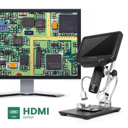 Andonstar AD407 7" HDMI Digital Microscope - Elektor