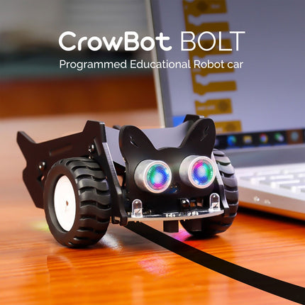 CrowBot BOLT - Programmable Smart Robot Car Kit (with Joystick) - Elektor