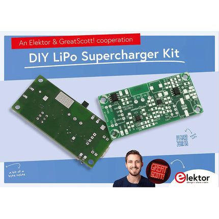 DIY LiPo Supercharger Kit V2 (by GreatScott!) - Elektor