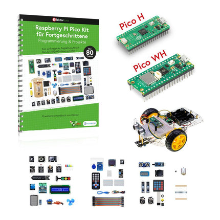 Elektor Raspberry Pi Pico Kit für Fortgeschrittene (Bundle) - Elektor