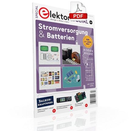 Elektor Special: Stromversorgung & Batterien (PDF) - Elektor