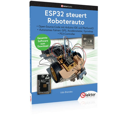 ESP32 steuert Roboterauto - Elektor