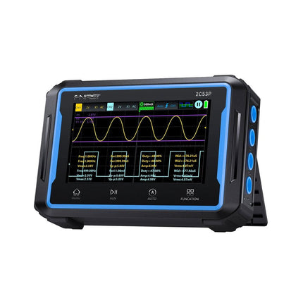 FNIRSI 2C53P (3 - in - 1) 2 - ch Oscilloscope (50 MHz) + Multimeter + Signal Generator - Elektor