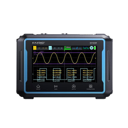 FNIRSI 2C53P (3 - in - 1) 2 - ch Oscilloscope (50 MHz) + Multimeter + Signal Generator - Elektor