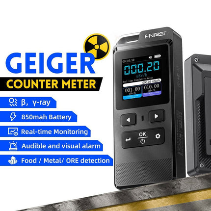 FNIRSI GC - 02 Nuclear Radiation Detector (Geiger Counter) - Elektor