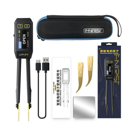 FNIRSI LCR - ST1 Smart SMD Tweezers (LCR/ESR Tester) - Elektor