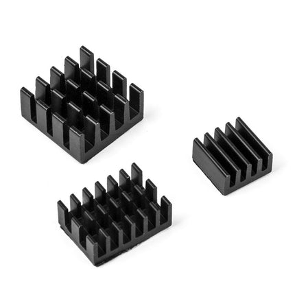 Heatsink Set for Raspberry Pi (black) - Elektor