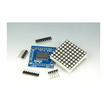 MAX7219 Dot Matrix Module (Set of 8) - Elektor