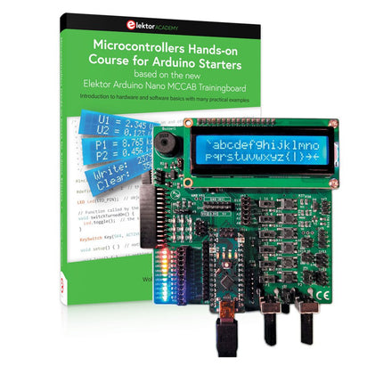 Microcontrollers Hands - on Course for Arduino Starters (Bundle) - Elektor