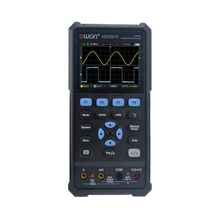 OWON HDS307S (3 - in - 1) 2 - ch Oscilloscope (70 MHz) + Multimeter + Signal Generator - Elektor