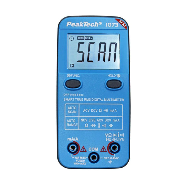 PeakTech 1073 True RMS Smart Multimeter - Elektor