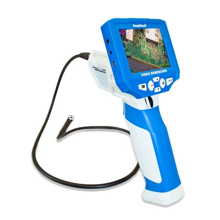 PeakTech 5600 - Video borescope - camera with TFT - Display & 4 GB SD - Card - Elektor