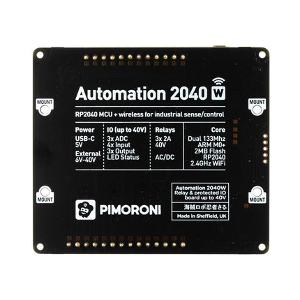 Pimoroni Automation 2040 W (incl. Pico W) - Elektor