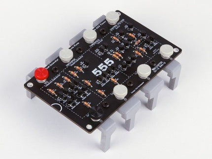 The Three Fives 555 Discrete Timer Kit - Elektor