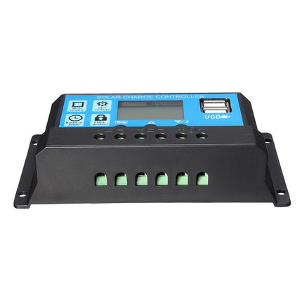 USB Solar Panel Battery Regulator Charge Intelligent Controller (12/24 V, 10 A) - Elektor