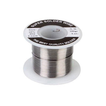 Velleman Solder Sn 60% Pb 40% (0.6 mm, 100 g) - Elektor