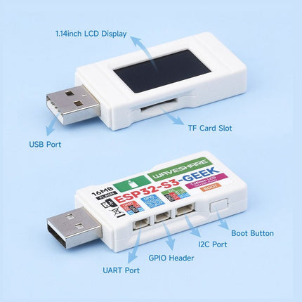 Waveshare ESP32 - S3 - GEEK Development Board - Elektor