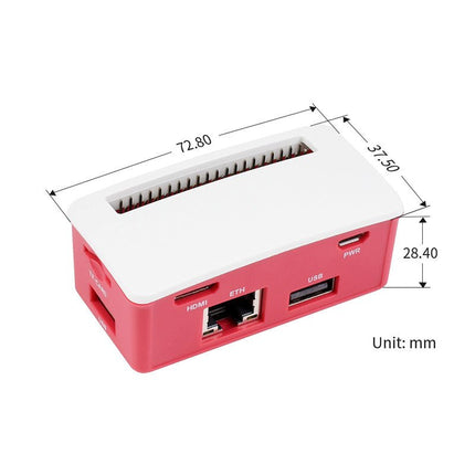 Waveshare Ethernet/USB Hub Box for Raspberry Pi Zero (1x RJ45, 3x USB 2.0) - Elektor